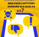 Konkurs graficzny na Mem Profilaktyczny pt. Walczymy z Cyberprzemocą