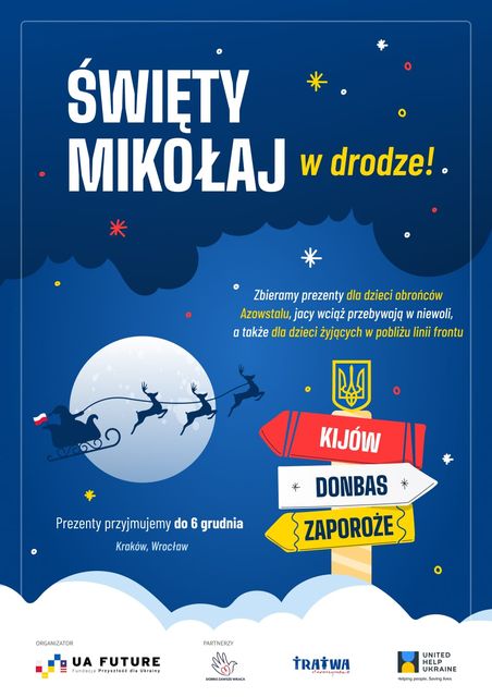 Szczytna Mikołajkowa akcja - Prezenty zamiast Bomb