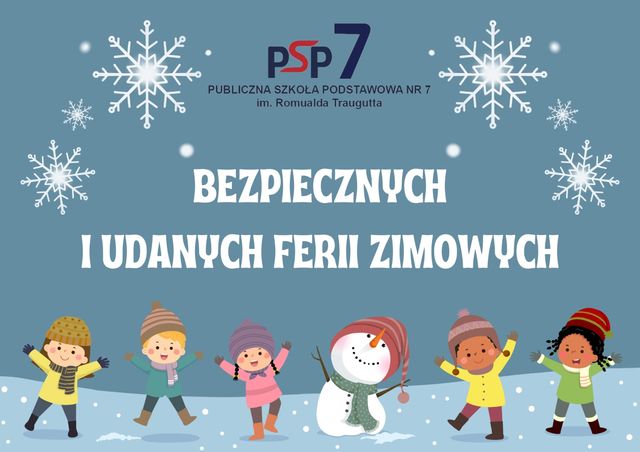 Ferie zimowe tuż tuż