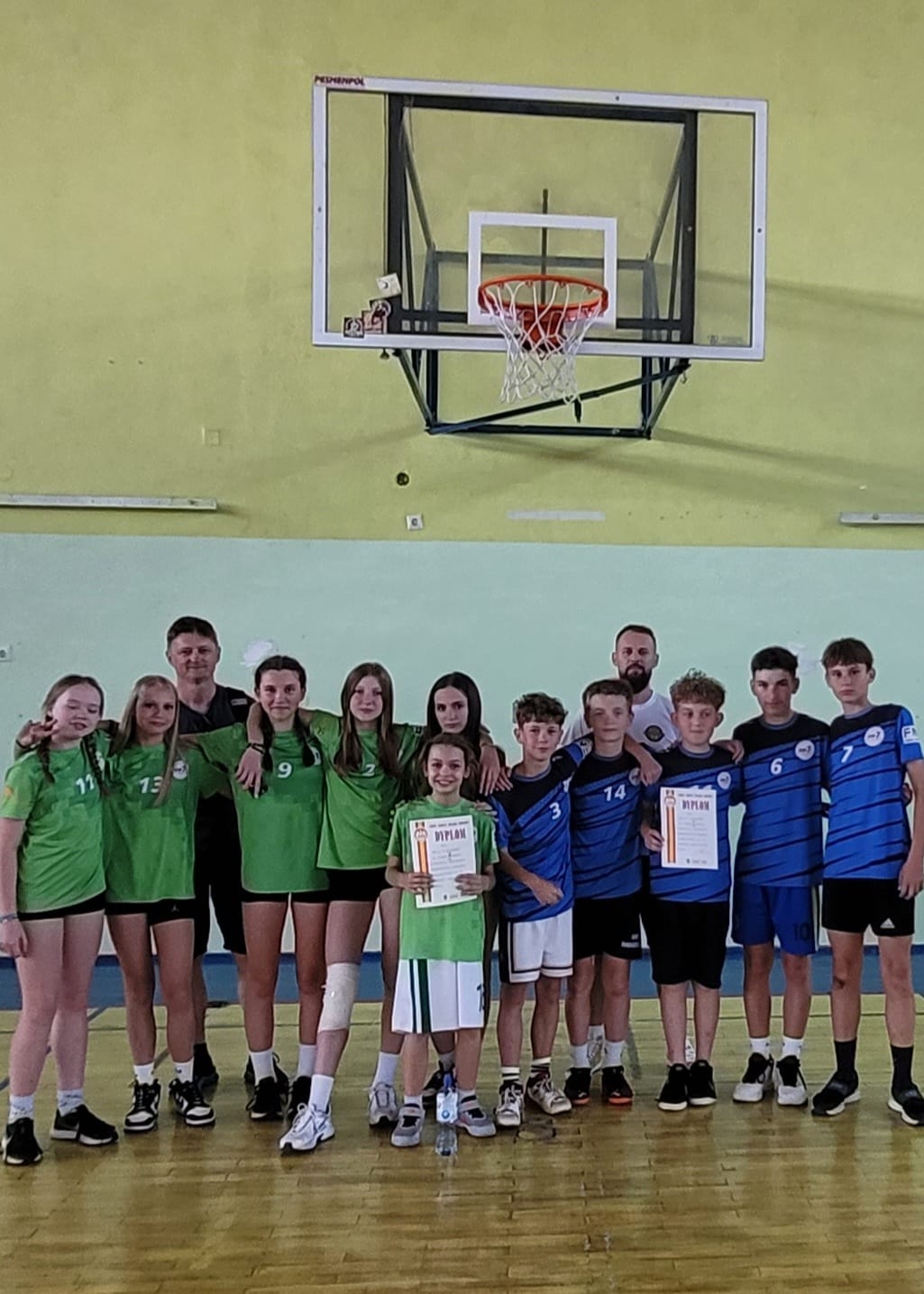 I i II miejsce w Półfinałach Wojewódzkich w Piłce Koszykowej 3x3