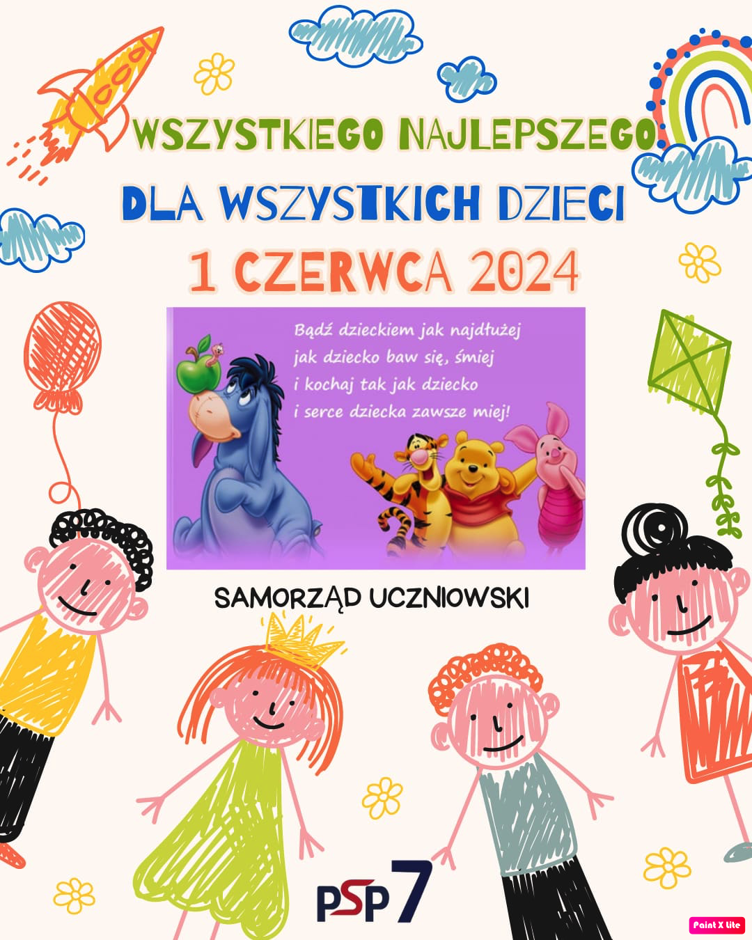 Wszystkiego Najlepszego z okazji Dnia Dziecka życzy SU