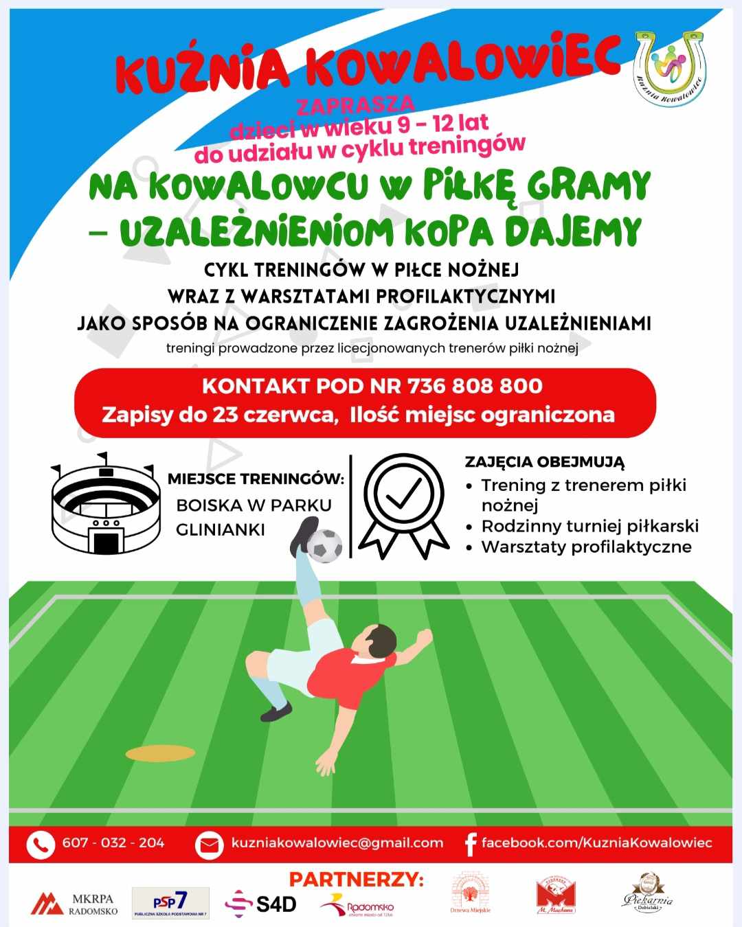 Na Kowalowcu w piłkę gramy - uzależnieniom kopa dajemy