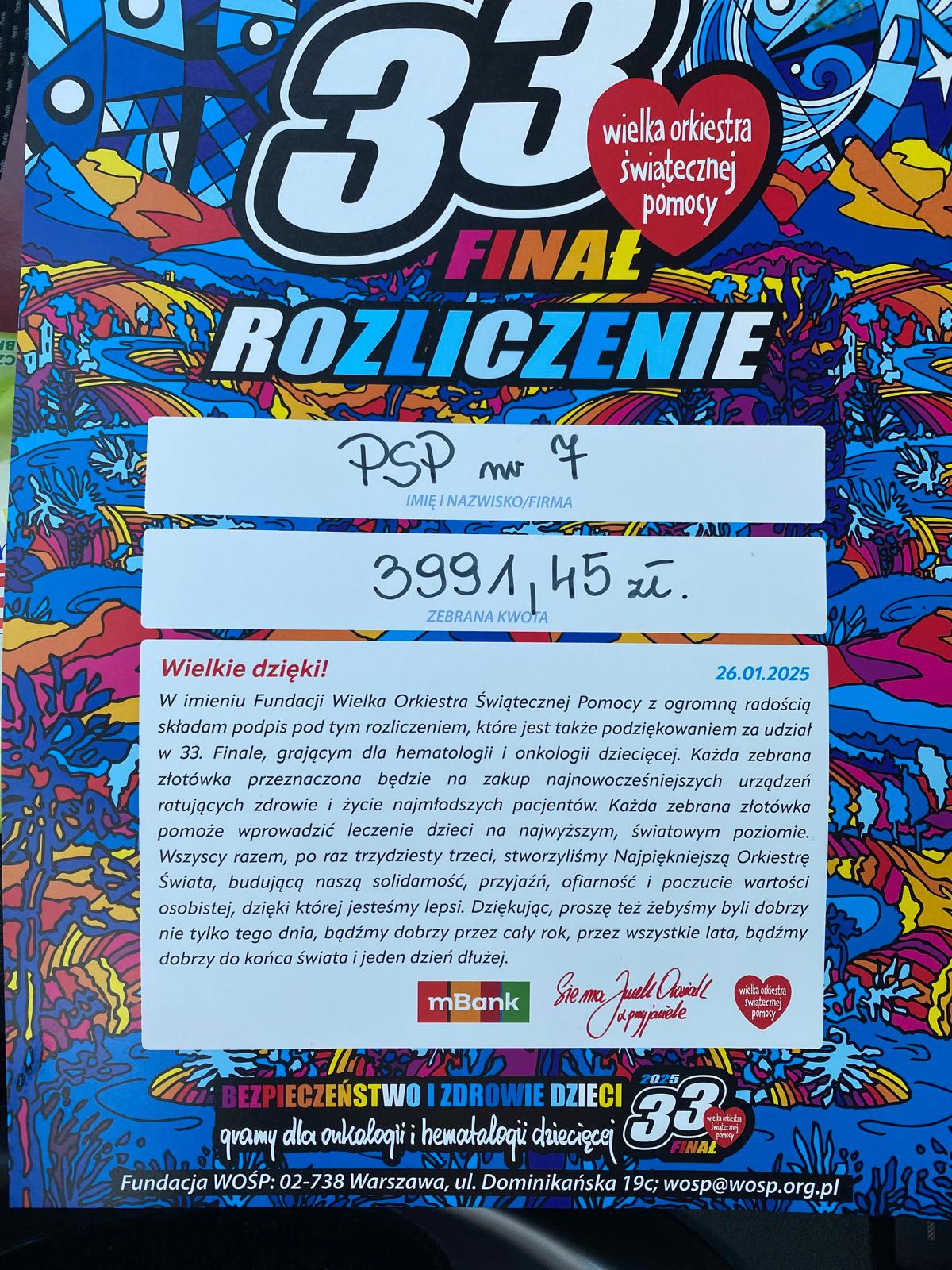 33. Finał WOŚP
