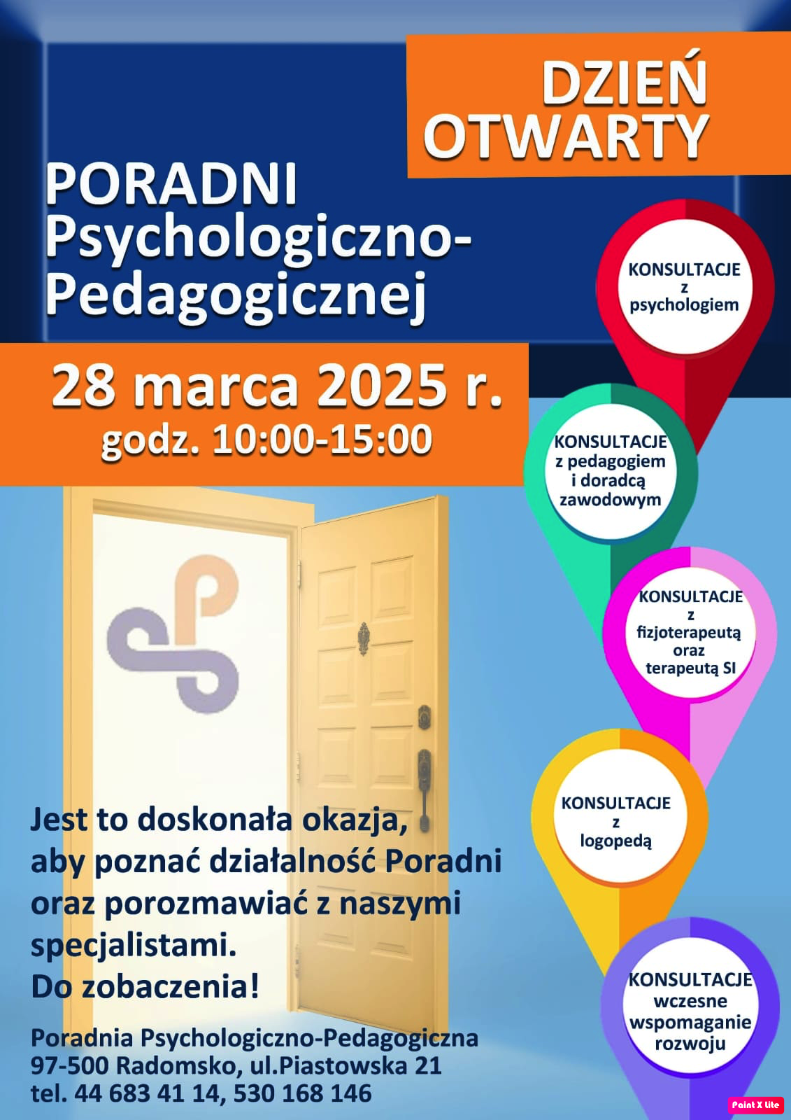 Dzień Otwarty w Poradni Psychologiczno-Pedagogicznej w Radomsku