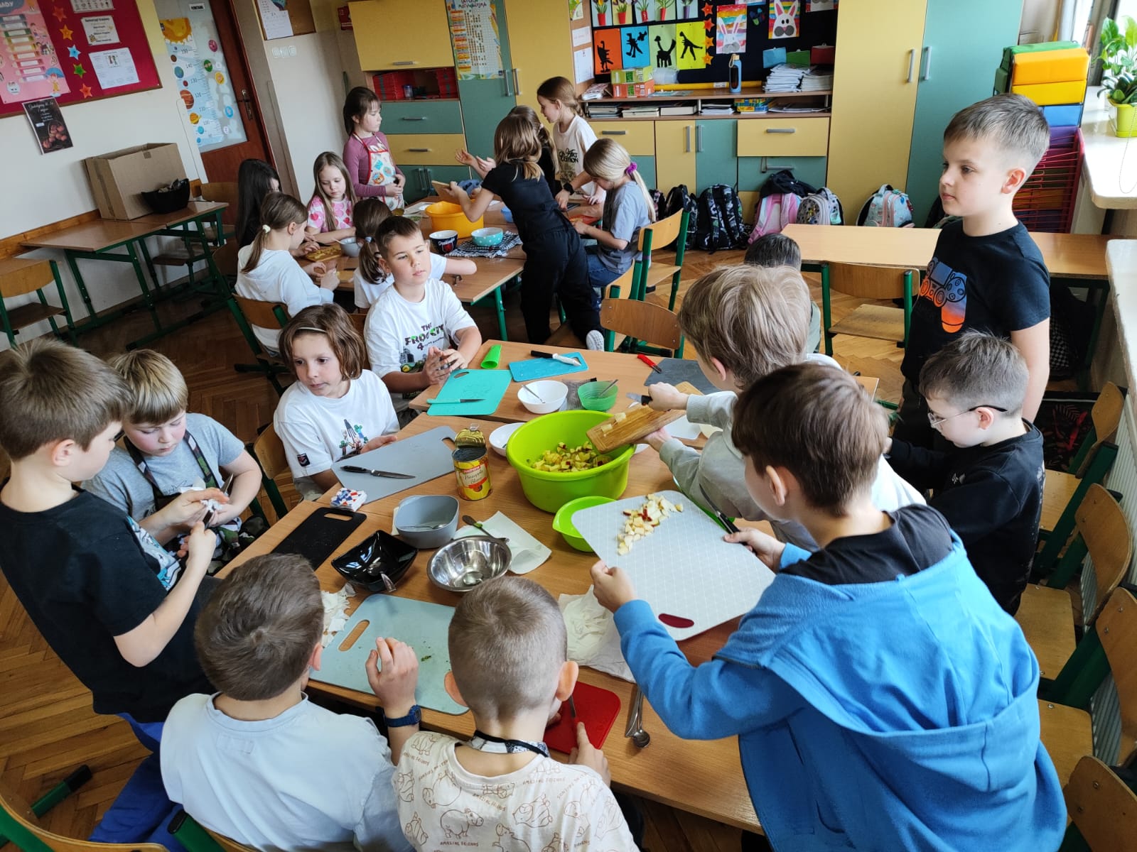 Zajęcia o zdrowiu i naszym ciele w klasie IIA