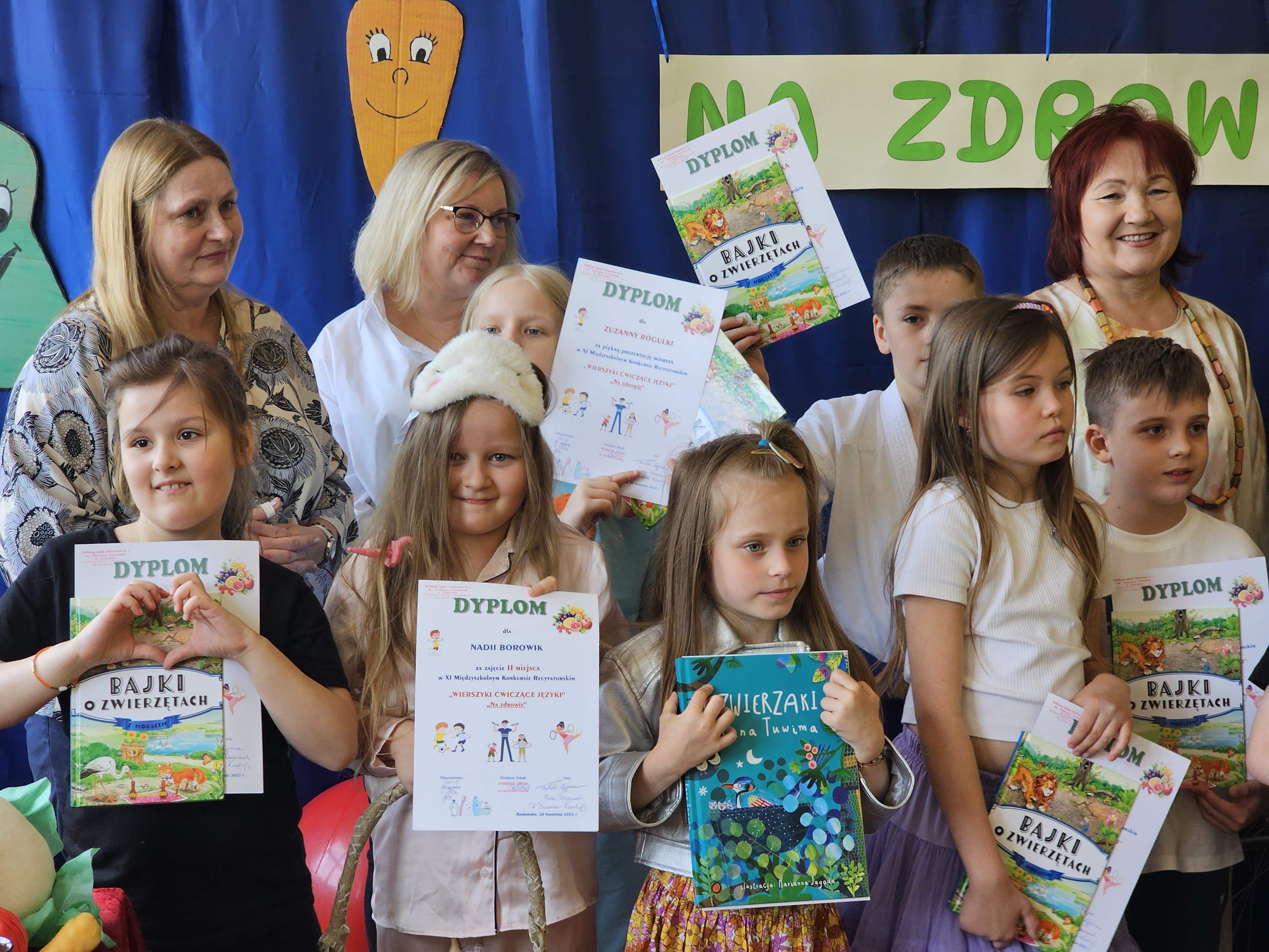 Międzyszkolny Konkurs Recytatorski "Wierszyki ćwiczące języki"