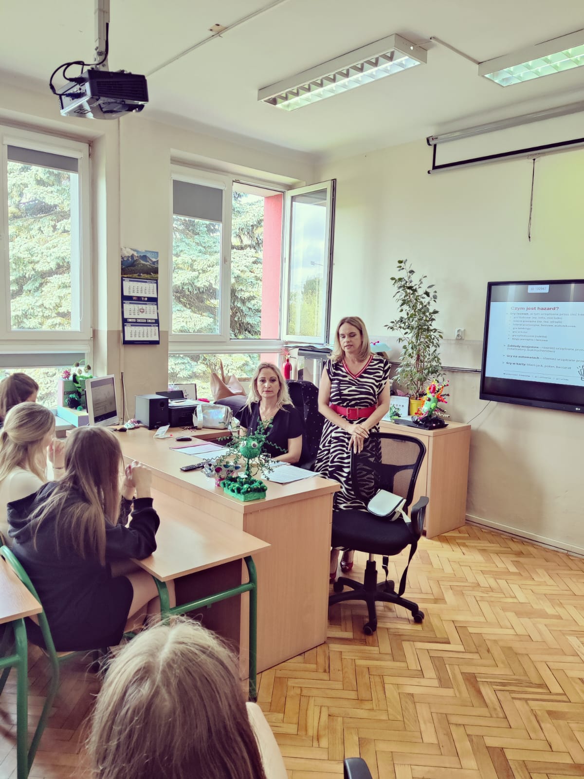 Spotkanie w ramach akcji edukacyjnej pn. „Hazard? Nie daj się wciągnąć"