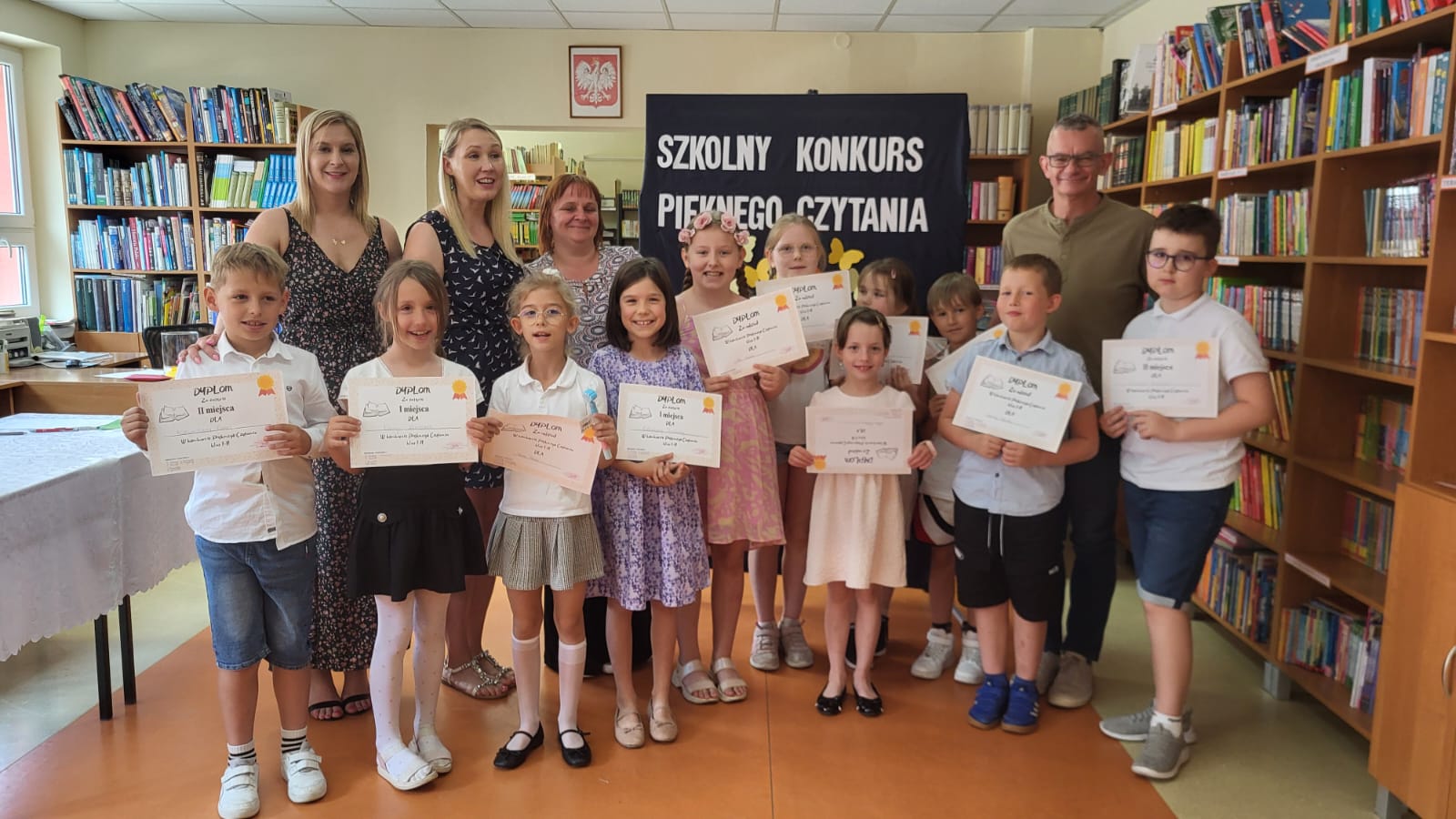 Konkurs "Pięknego Czytania” dla uczniów klas I –II