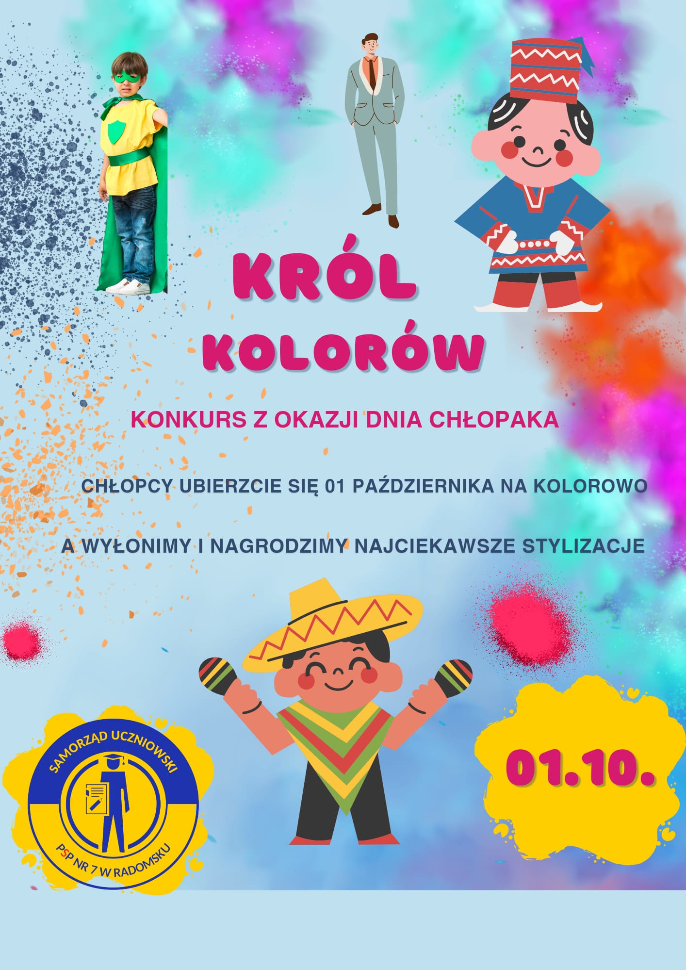 Ogłaszamy konkurs z okazji Dnia Chłopaka