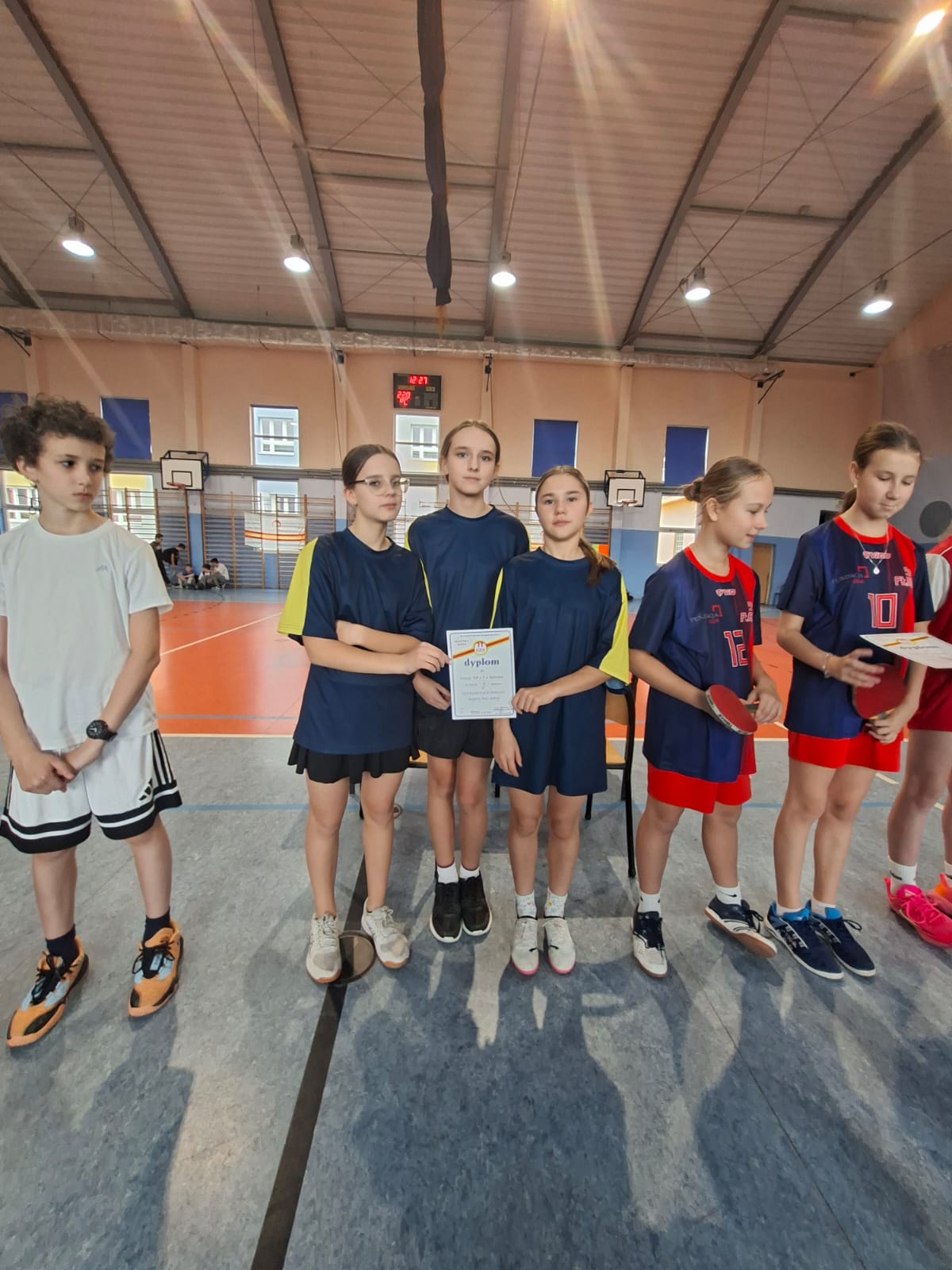 Mistrzostwa Powiatu w Tenisie Stołowym Dziewcząt – klasy 5–6