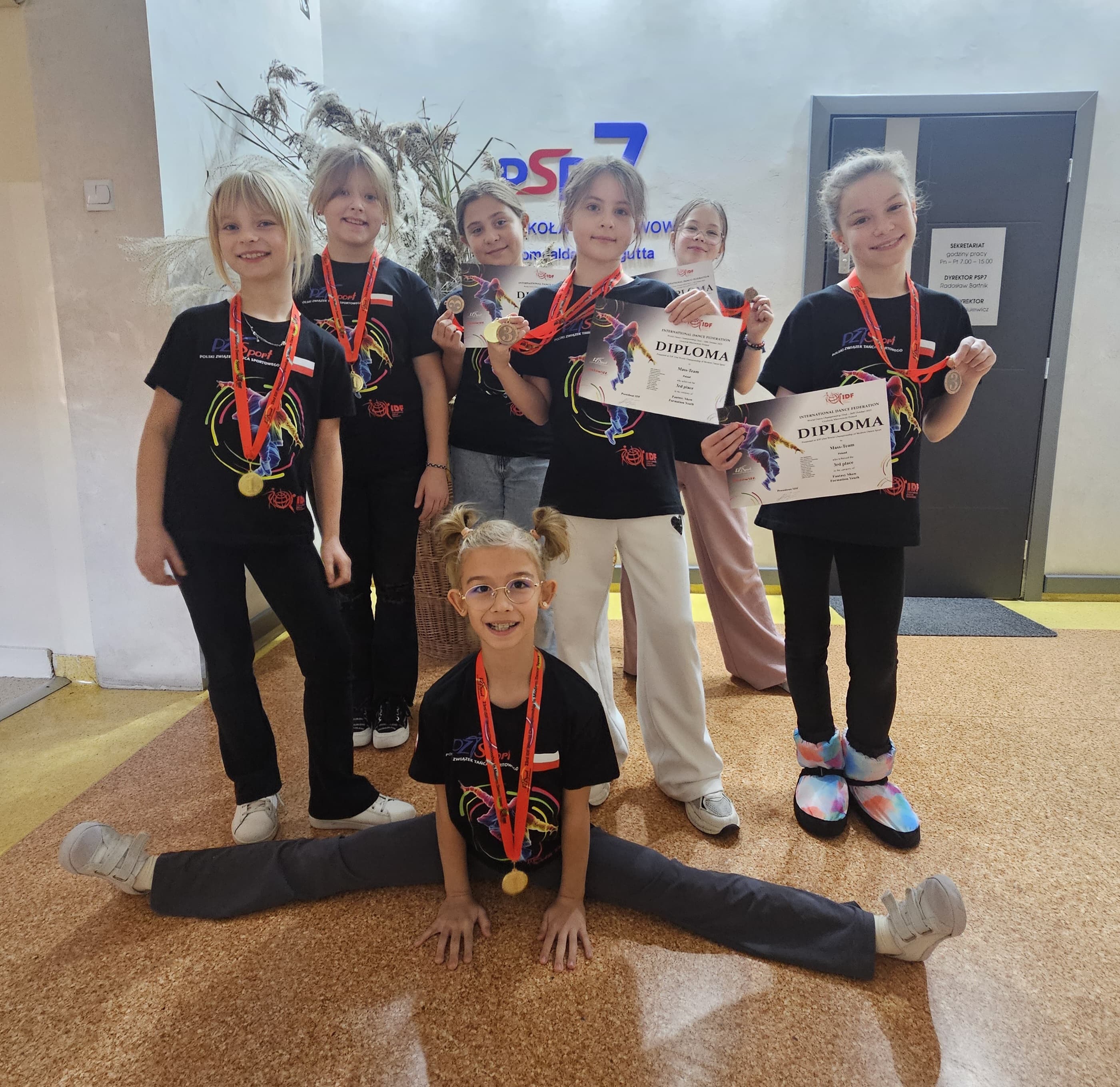 Czy uczennice naszej szkoły zajęły miejsca na podium w Mistrzostwach Świata w tańcu sportowym?