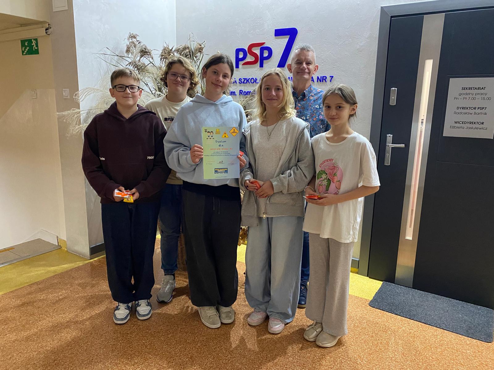 Wyniki drużynowego Turnieju Wiedzy o Bezpieczeństwie w Ruchu Drogowym