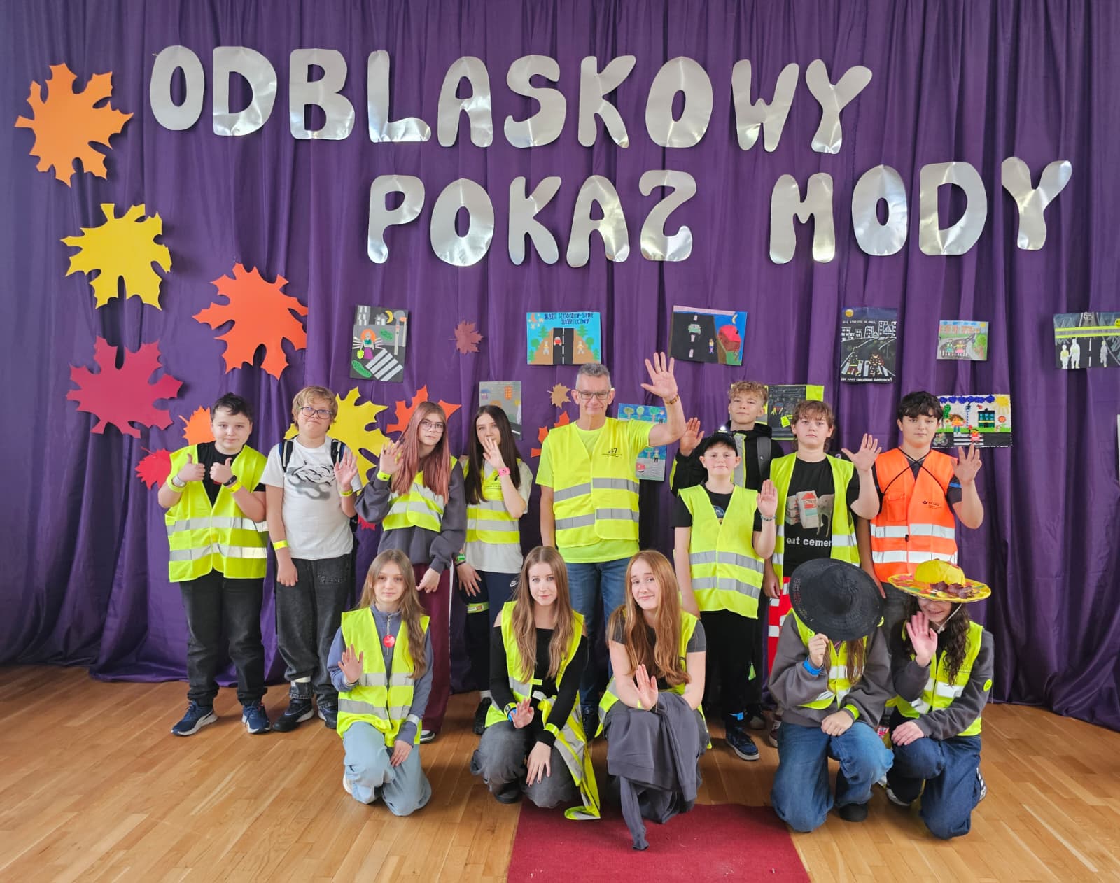 Odblaskowy pokaz mody!