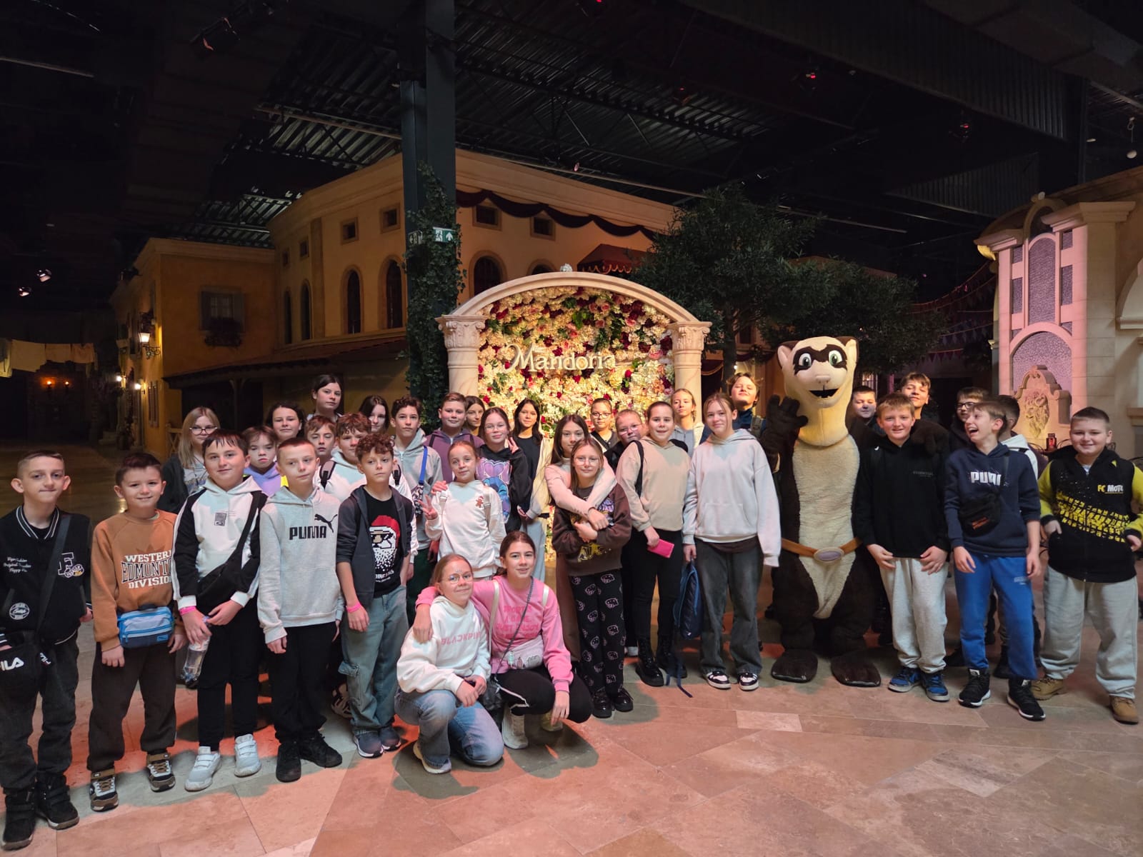 Mikołajkowa wizyta w Mandorii kl. 5A i 6A