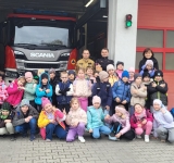 Uczniowie klasy 1a i 1c wybrali się do KP PSP Radomsko