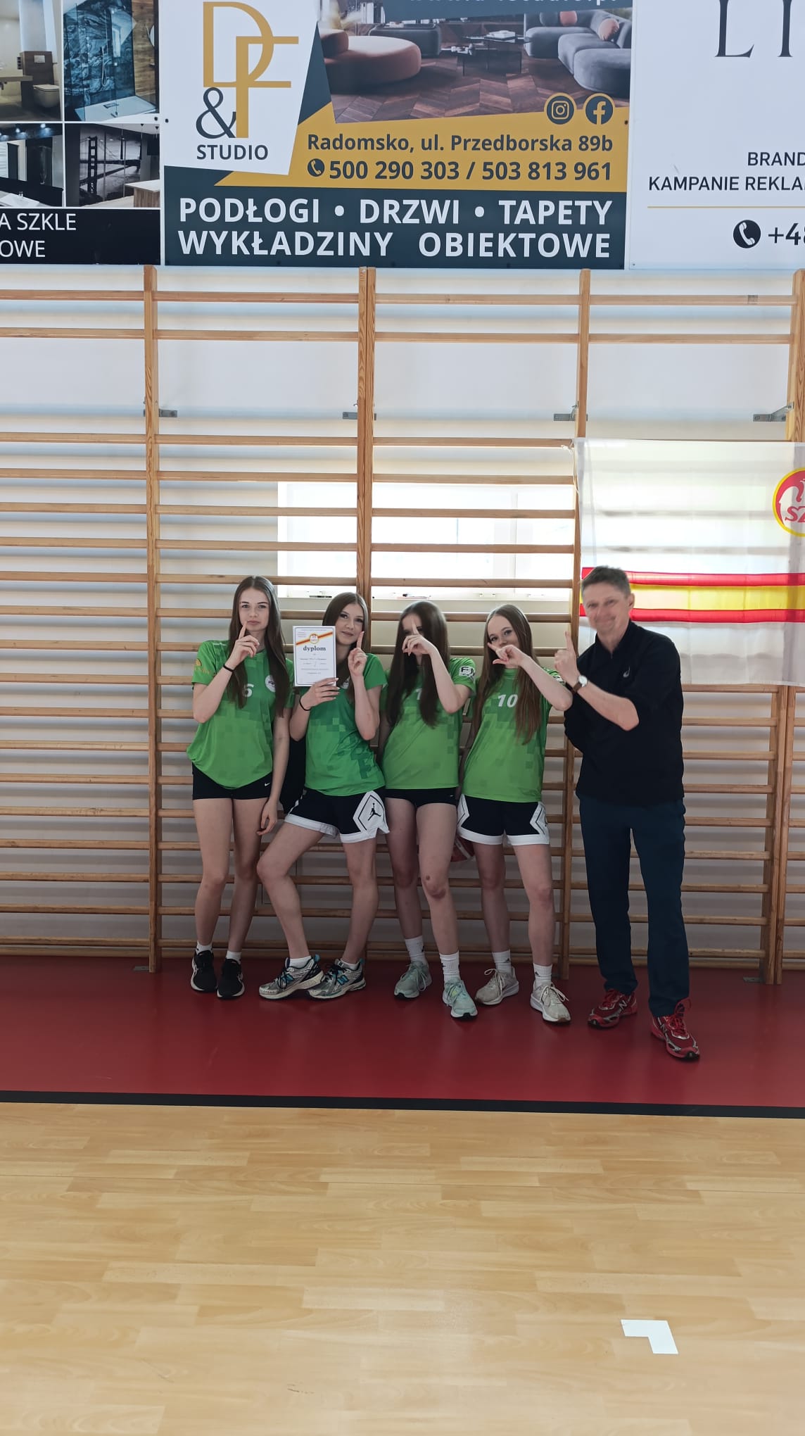 Nasze Dziewczęta mistrzyniami powiatu w koszykówce 3x3 – Igrzyska Młodzieży Szkolnej!!!