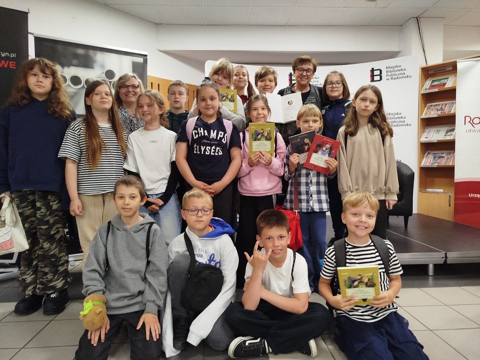 Spotkanie autorskie z Renatą Piątkowską w Miejskiej Bibliotece Publicznej w Radomsku
