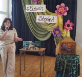 Spotkanie autorskie z Elżbietą Stępień dla klas pierwszych
