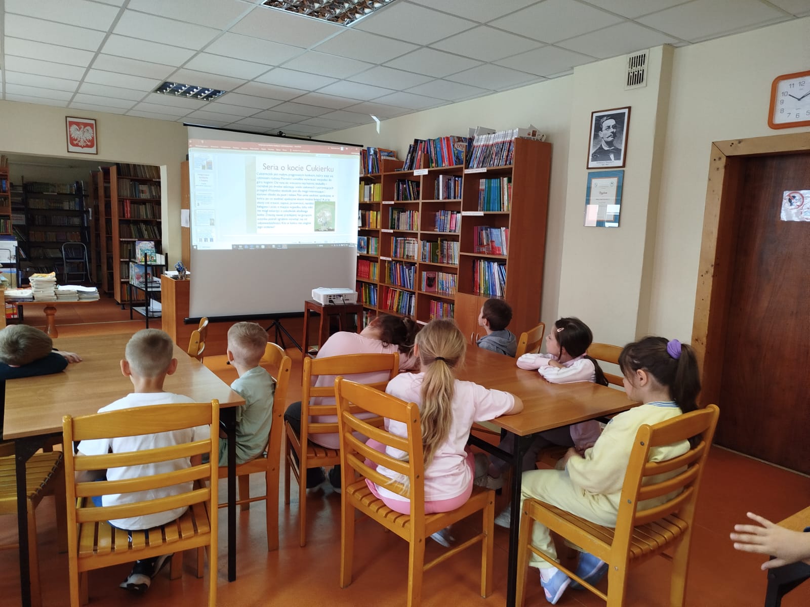 Zajęcia w ramach innowacji pedagogicznej „Integracyjne spotkania z książką”