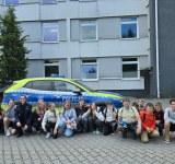 Wizyta klasy 5a w Komendzie Powiatowej Policji w Radomsku