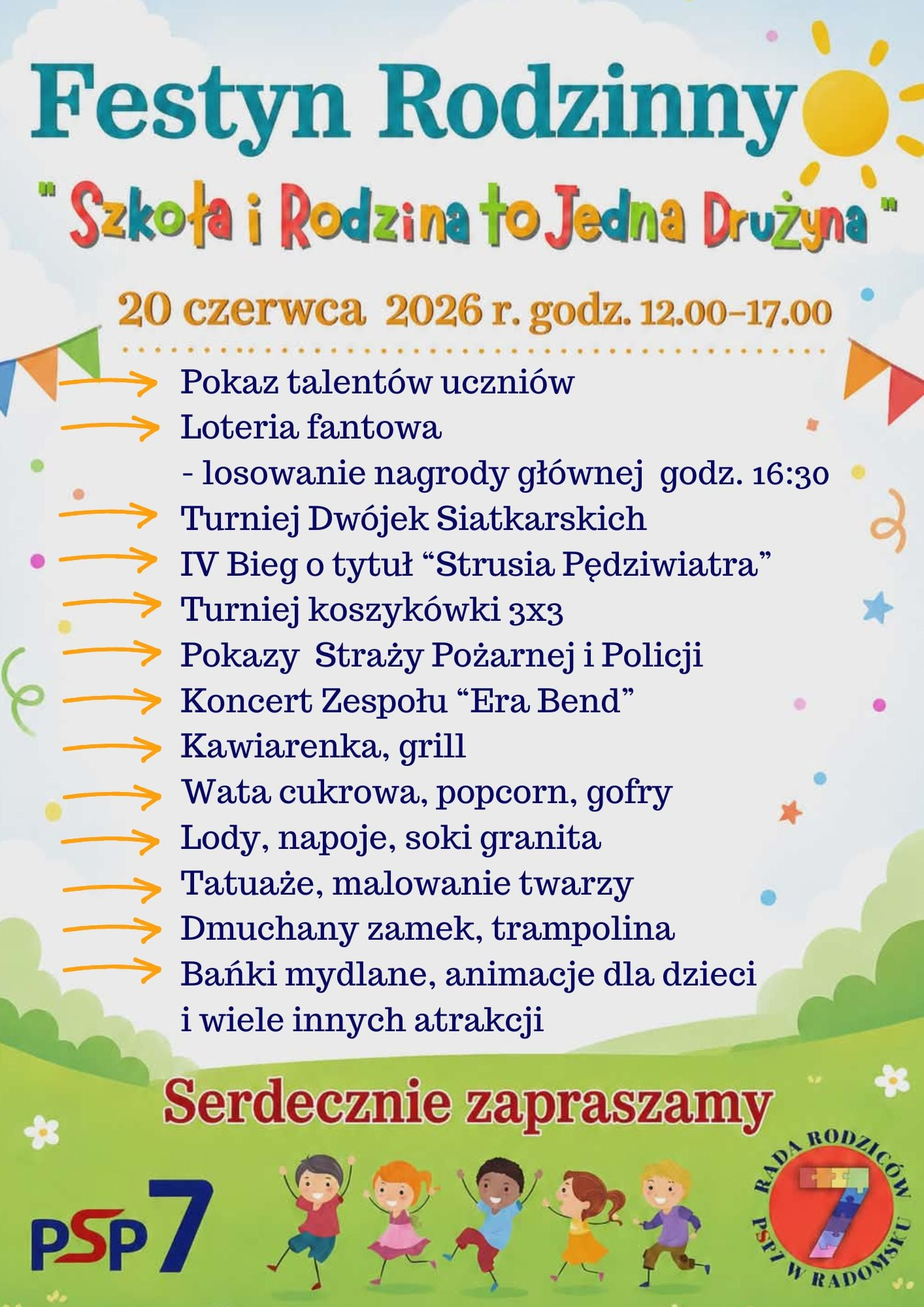 SZKOŁA I RODZINA TO JEDNA DRUŻYNA!