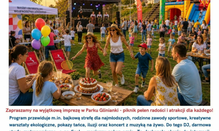 Radomsko w rytmie natury - Zaproszenie na rodzinny piknik radości w Parku Glinianki