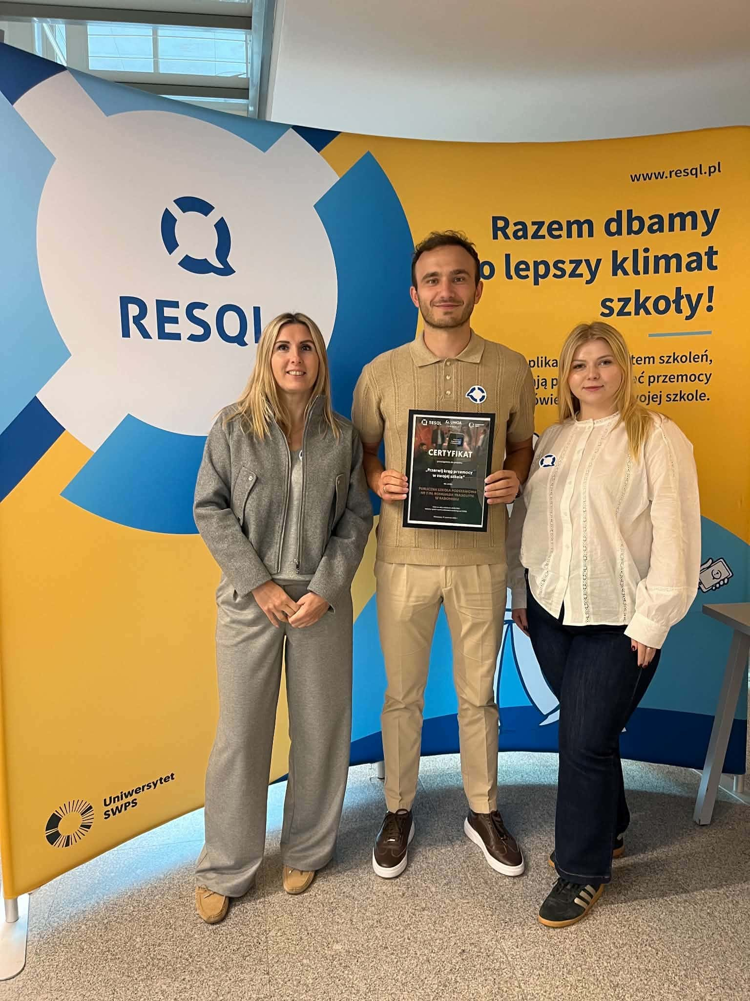 Nasza szkoła na konferencji RESQL